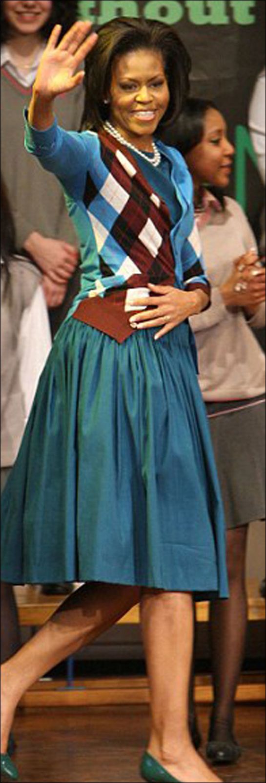 تأثير كبير لميشيل اوباما في عالم الموضة والازياء. 