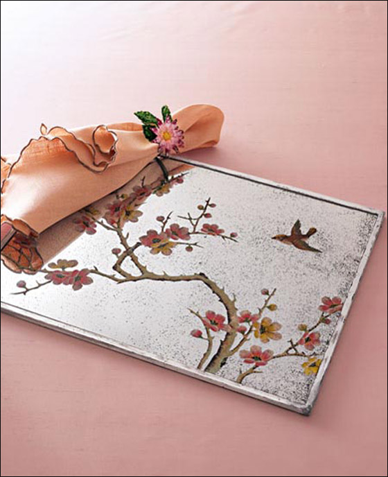 اجمل الاكسسوارات لمناديل سفرة الطعام!!