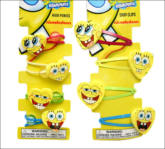 بالصور.. سبونج بوب يجتاح ملابس واكسسوارات الاطفال!!