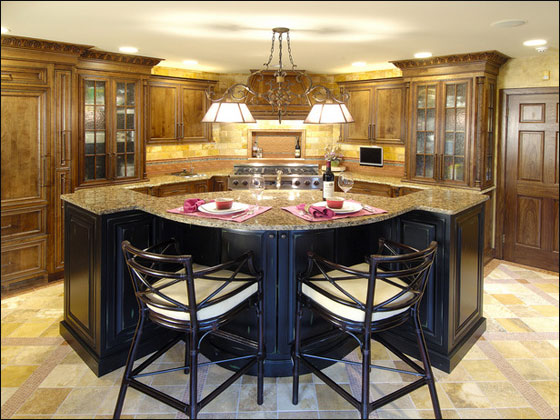 إليكم.. تصاميم منوعة لديكورات المطابخ!