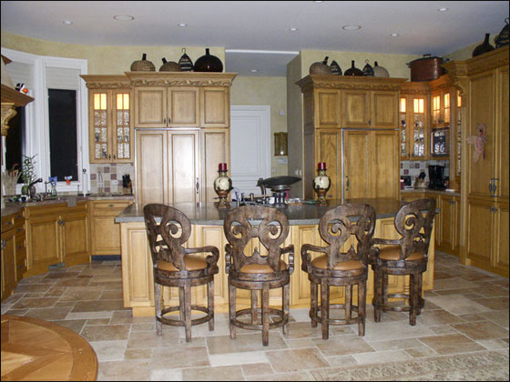 إليكم.. تصاميم منوعة لديكورات المطابخ!