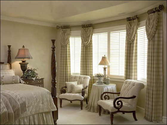 اجمل ديكورات الستائر للنوافذ الكبيرة!!