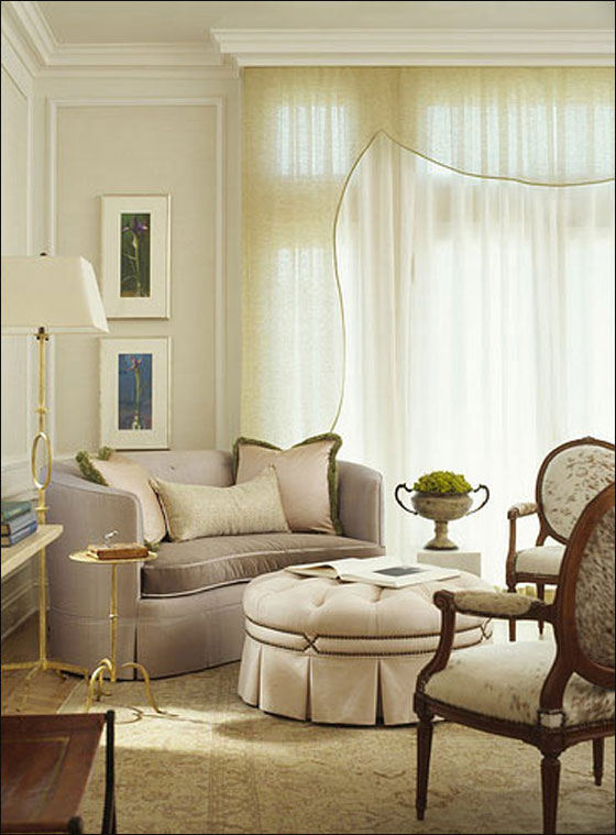 اجمل ديكورات الستائر للنوافذ الكبيرة!!