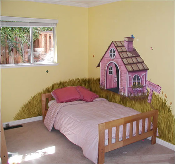 لروعة جدران البيت.. اليكم اجمل رسومات الجدران!!