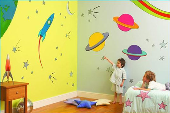 لروعة جدران البيت.. اليكم اجمل رسومات الجدران!!