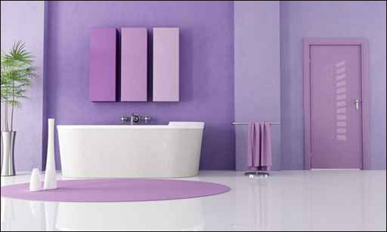 بالصور.. موضة اللون البنفسجي في المنزل! 