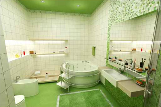 تعرفي على كيفية استخدام الالوان لديكور الحمام.. 