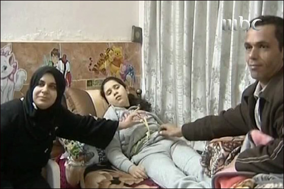 الاميرة الفلسطينية النائمة في سبات عميق.. تحير الاطباء!!