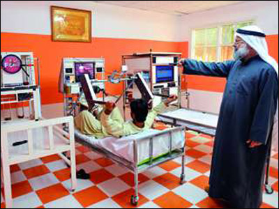 اماراتي يخترع سريرا مجهزًا بكافة وسائل الراحة لخدمة المرضى!