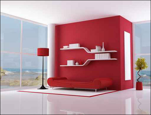 للأحمر رونق خاص في بيوتكم!