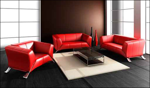 للأحمر رونق خاص في بيوتكم!