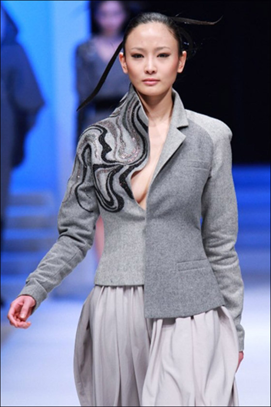 بالصور.. شاهدوا احدث تصاميم اسبوع الموضة في الصين!