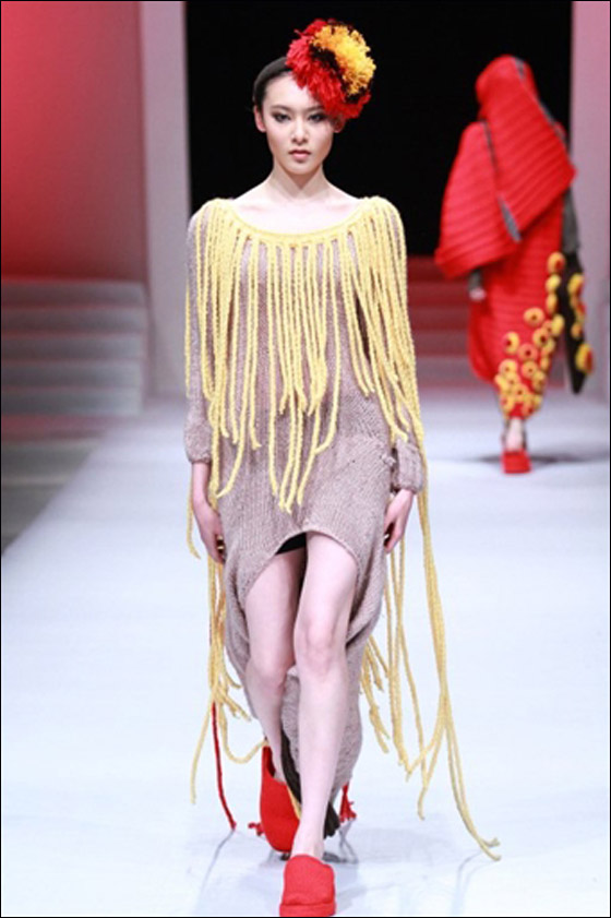 بالصور.. شاهدوا احدث تصاميم اسبوع الموضة في الصين!