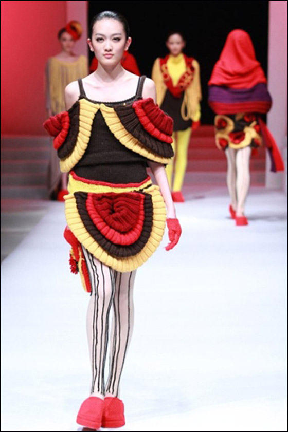 بالصور.. شاهدوا احدث تصاميم اسبوع الموضة في الصين!