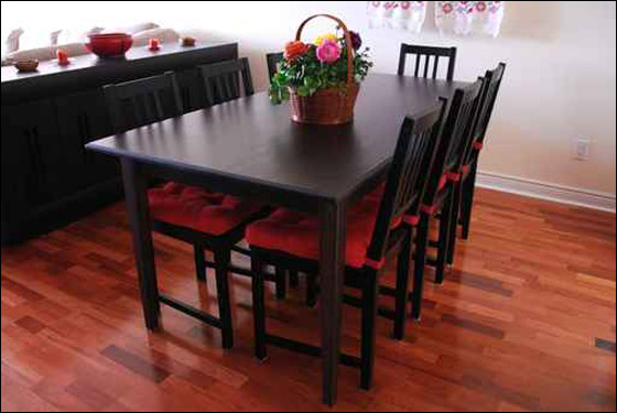 اليكم احدث ديكورات طاولات الطعام لمنزلكم!!