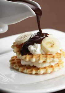 اليكم مقادير وطريقة تحضير بسكوت الموز!!