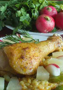 لتنالي اعجاب عائلتك.. حضري الدجاج مع الكزبرة والكمون