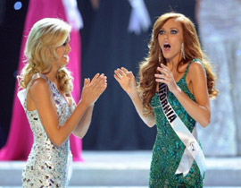 بالصور: اليسا كامبانيلا تتوج ملكة جمال الولايات المتحدة لعام 2011!