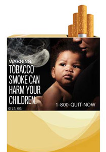 لمحاربة التدخين.. امريكا تلصق 9 رسوم مقززة على علبة السجائر!