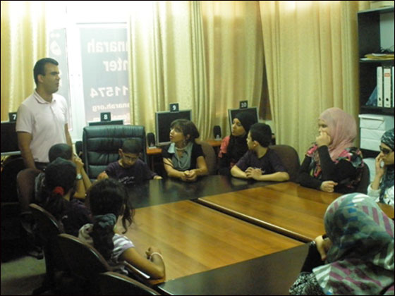 المنارة تنظم يوما ترفيهيا لأطفال مخيم أمل وحياة من أم الفحم