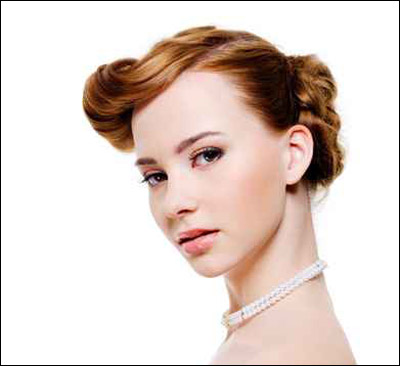 اليكن ايتها العرائس.. اجمل تسريحات الشعر! 