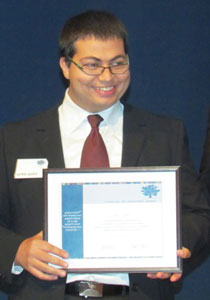 تكريم المحامي عباس كأول زميل عربي في منظمة أشوكا الدولية