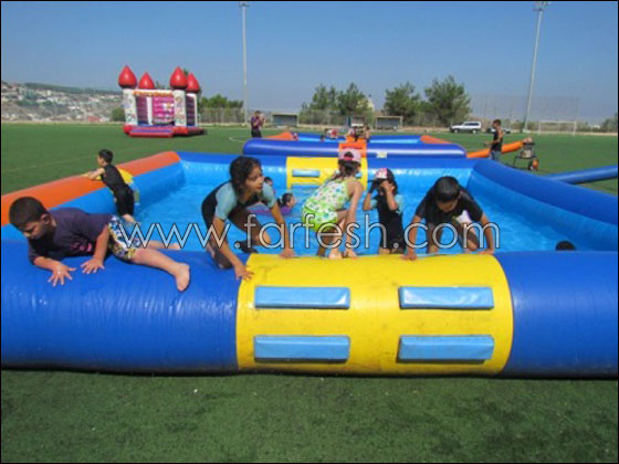 المنارة ترعى يوما ترفيهيا لأطفال راهبات الناصرة للصم والمكفوفين