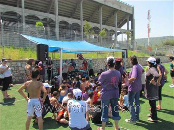 المنارة ترعى يوما ترفيهيا لأطفال راهبات الناصرة للصم والمكفوفين