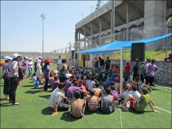 المنارة ترعى يوما ترفيهيا لأطفال راهبات الناصرة للصم والمكفوفين