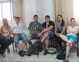 المنارة تستضيف مجموعة من الطلاب  في ورشة حقوقية