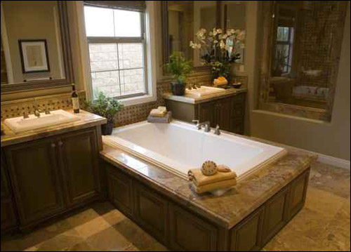 تصاميم رائعة لحمامات المنزل الخشبية! 