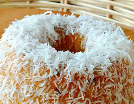 اليكن طريقة تحضير حلوى جوز الهند بالفانيليا! اليكن طريقة تحضير حلوى جوز الهند بالفانيليا!