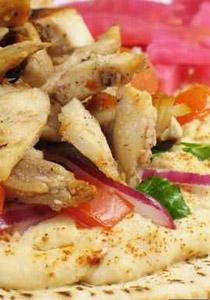 طريقة سريعة  لتحضير ساندويش الدجاج. 