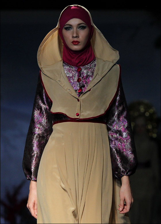 اليكم أجمل ملابس المحجبات لشتاء 2011