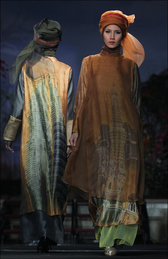 اليكم أجمل ملابس المحجبات لشتاء 2011