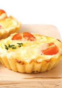 اليكم طبق فطيرة الجبنة والجزر اللذيذة!