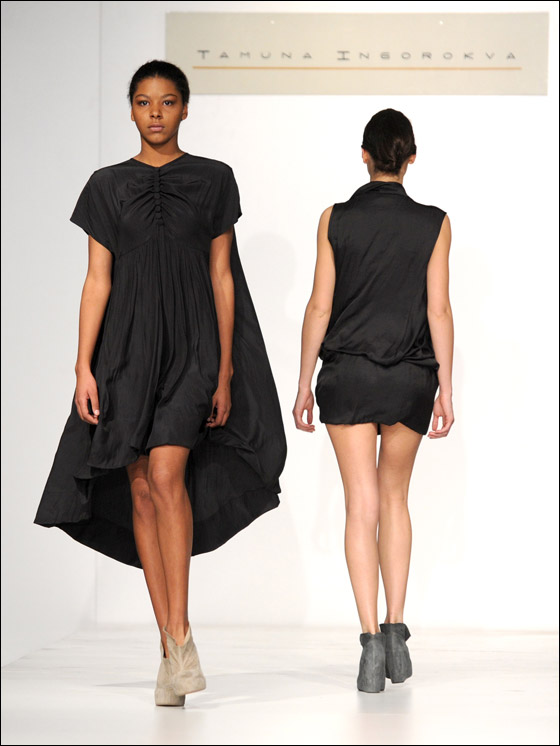 أغرب أزياء الخريف في اسبوع الموضة بجورجيا