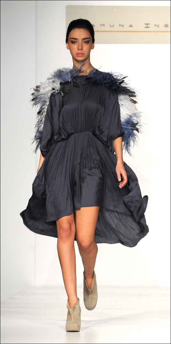 أغرب أزياء الخريف في اسبوع الموضة بجورجيا