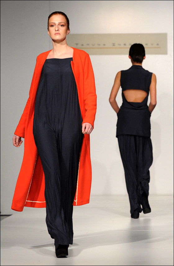 أغرب أزياء الخريف في اسبوع الموضة بجورجيا