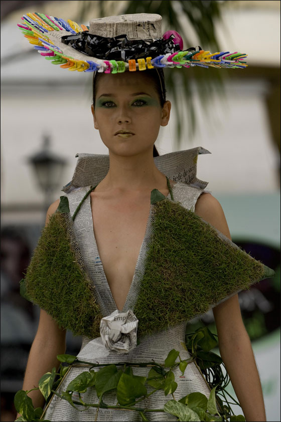 أزياء كولومبية من وحي الطبيعة!