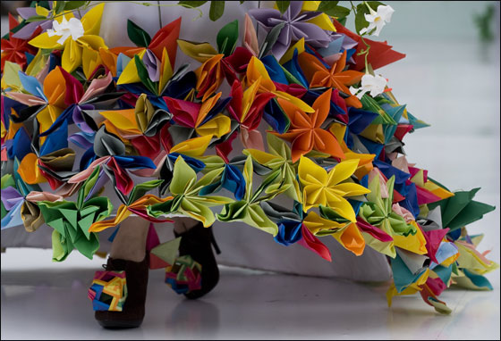 أزياء كولومبية من وحي الطبيعة!