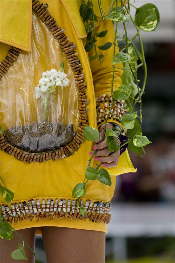 أزياء كولومبية من وحي الطبيعة!