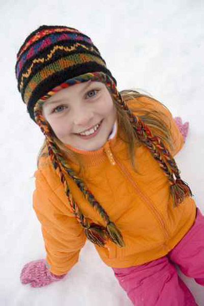 مجموعة قبعات شتوية للاطفال بقمة النغاشة!!