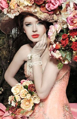 صالون ابراهيم: اللون العسلي والنحاسي تاج على رأس موضة صيف 2012