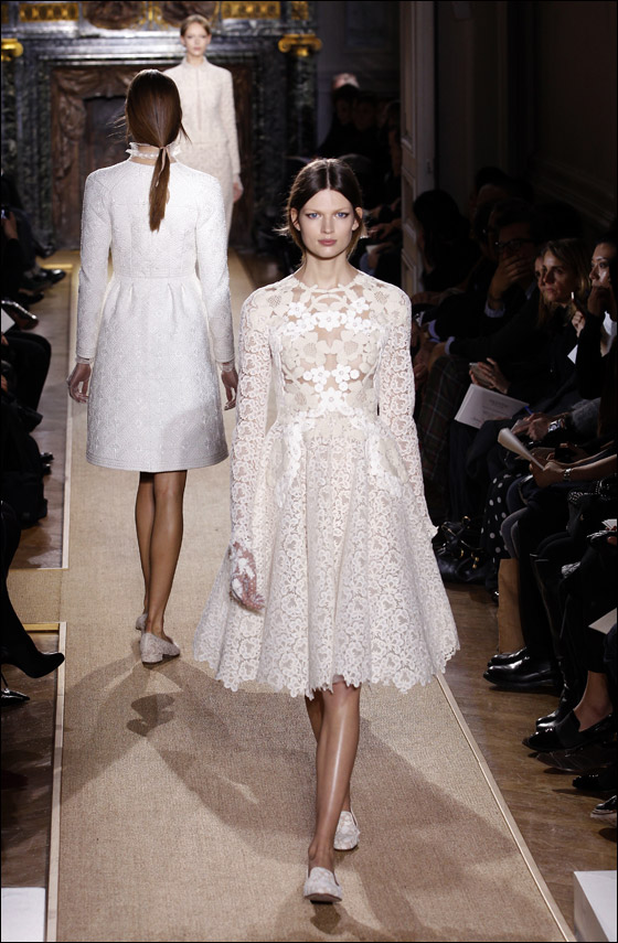 اليكن اجدد الصور في معرض فرنسا للازياء!