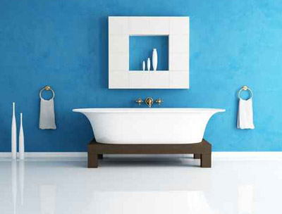 اليكم بعض استعمالات اللون الازرق في الديكور البيتي.. 