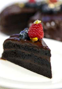 طريقة تحضير كعكة الشوكولاطة بالبوظة!!