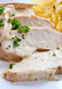 اليكم طريقة تحضير الدجاج بالكريمة 