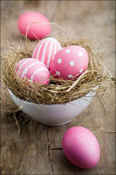 اليكم طرق لتزين بيض عيد الفصح!