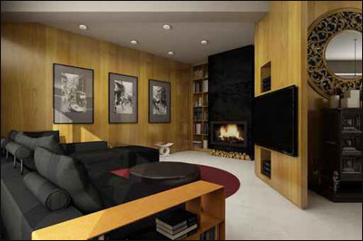 اليك ديكورات باللون الاسود رمز الفخامة والاناقة!